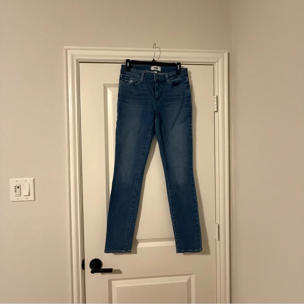 PAIGE SKYLINE SKINNY JEANS SIZE 27